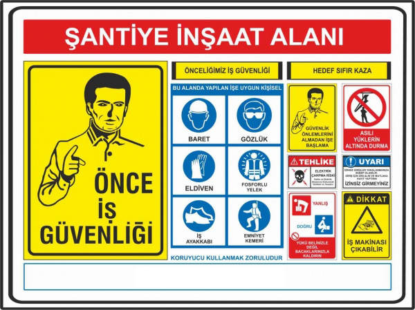 İKAZ LEVHALARI